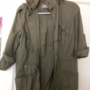 Army green jacket
